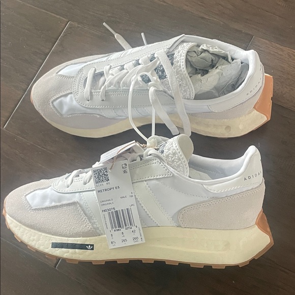 adidas Other - Adidas White Retropy E 5 Tennis Shoes. Mens Size 10